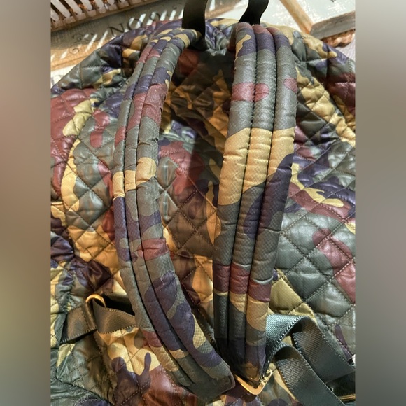 MZ Wallace Multicolor Camo Quilted Backpack - Picture 6 of 16